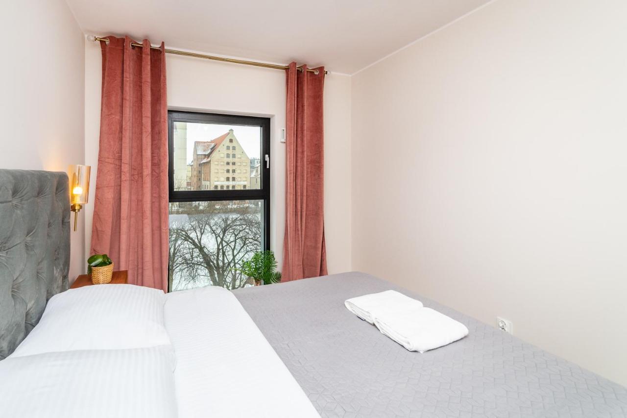 Pobookowane River View Apartments 格但斯克 外观 照片