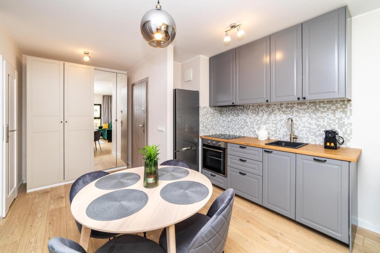 Pobookowane River View Apartments 格但斯克 外观 照片