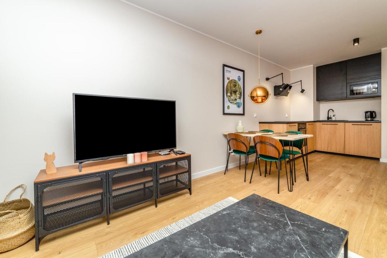 Pobookowane River View Apartments 格但斯克 外观 照片