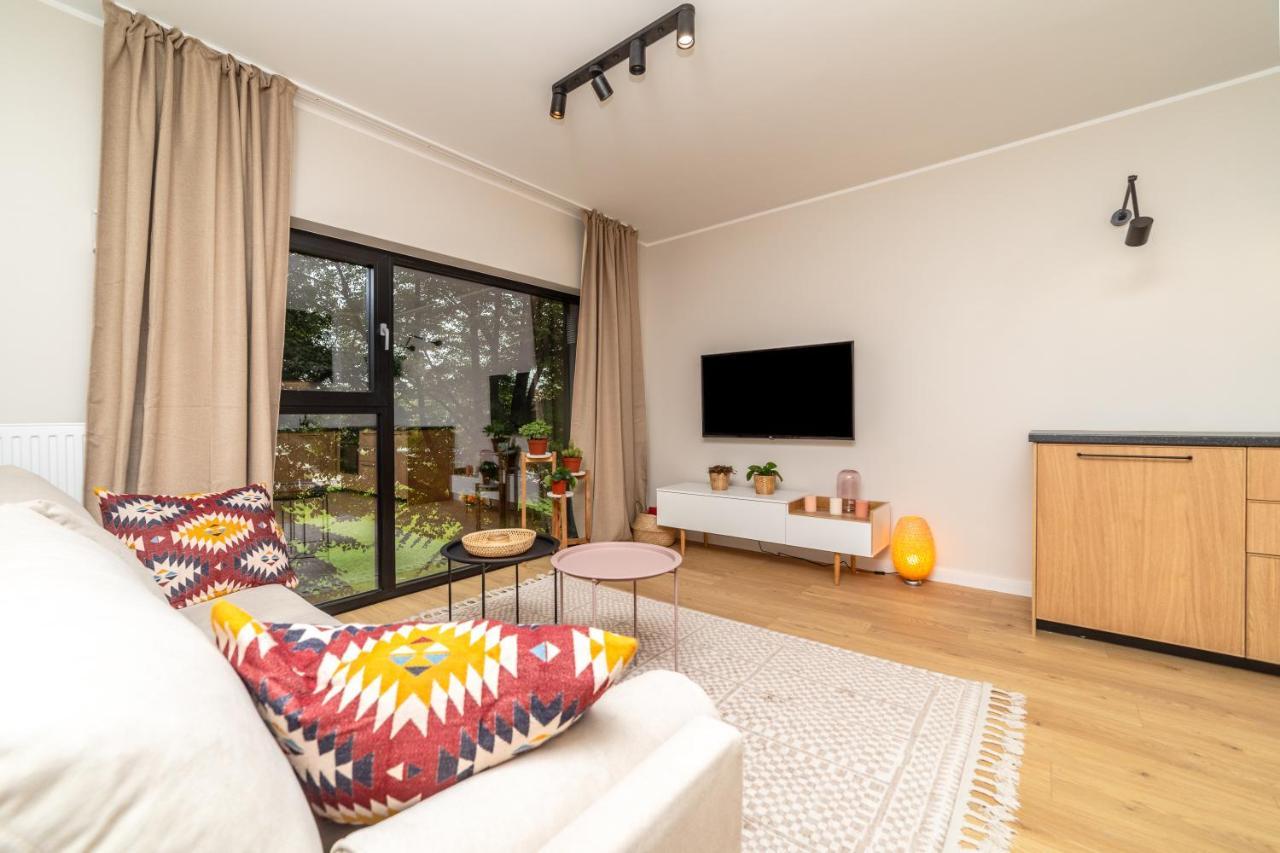 Pobookowane River View Apartments 格但斯克 外观 照片